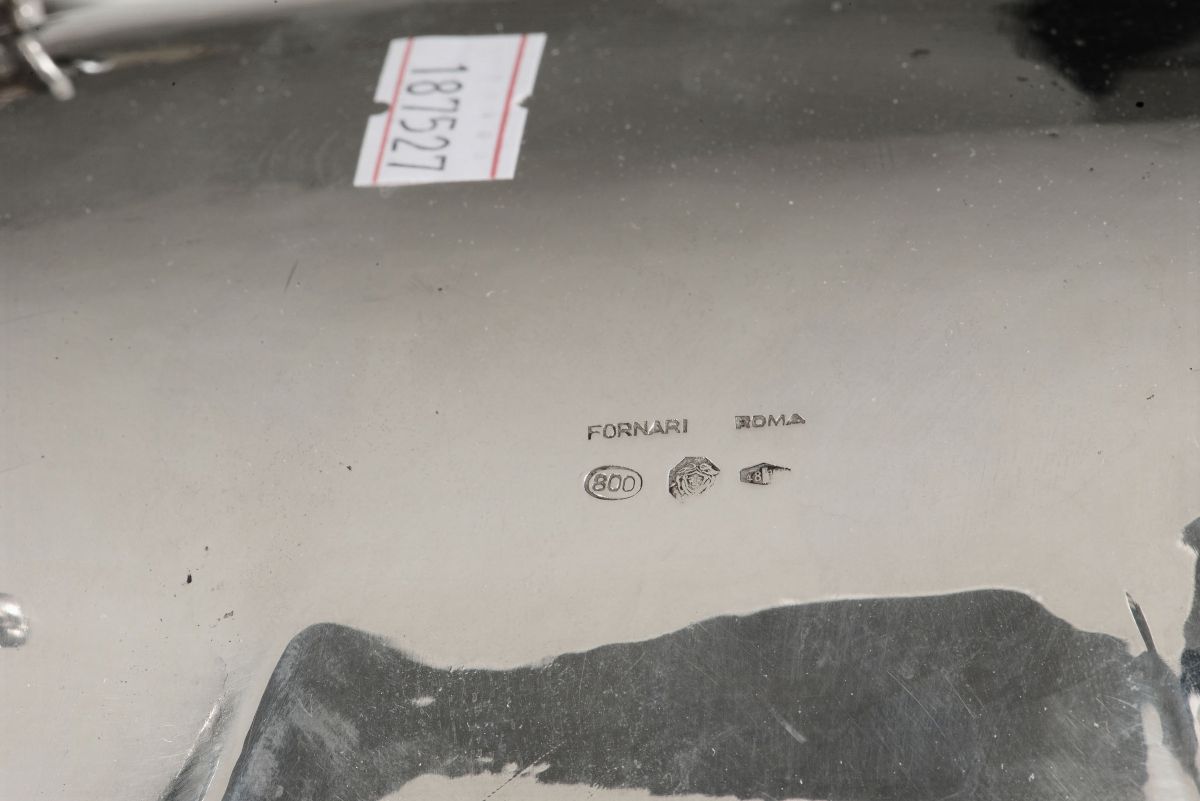 Centrotavola in Argento. Argenterie Artistica Italiana del XX Secolo