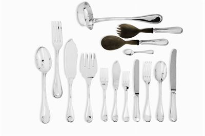 Servizio di Posate in Argento, Argenteria Italiana del XX Secolo