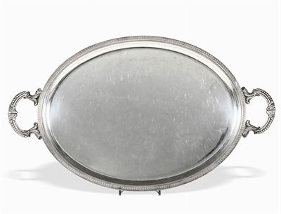 Due Guantiere in Argento, Argenteria Veneta del XX Secolo