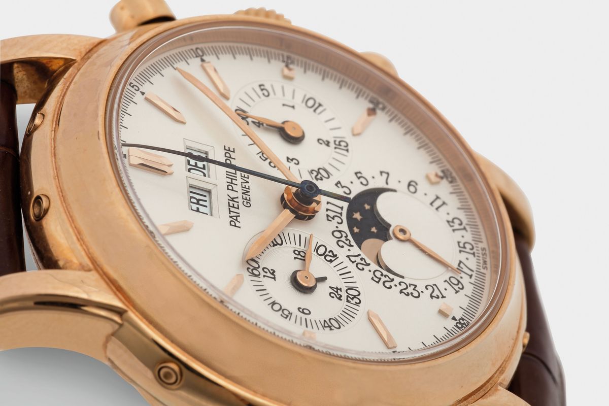 Patek Philippe, Genève, Ref. 3970e, Movimento No. 3046777. Raro, Orologio da Polso, Cronografo co...