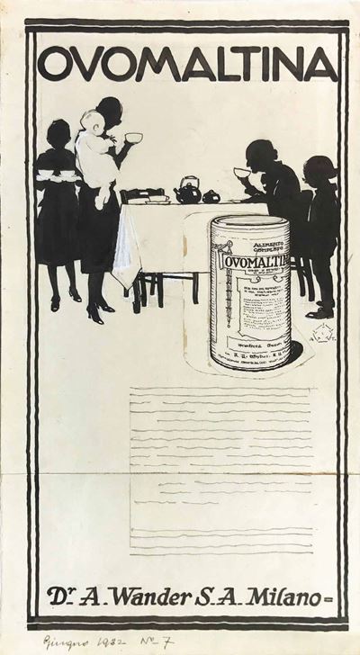 Aleardo Terzi (1870- 1943)ovomaltina