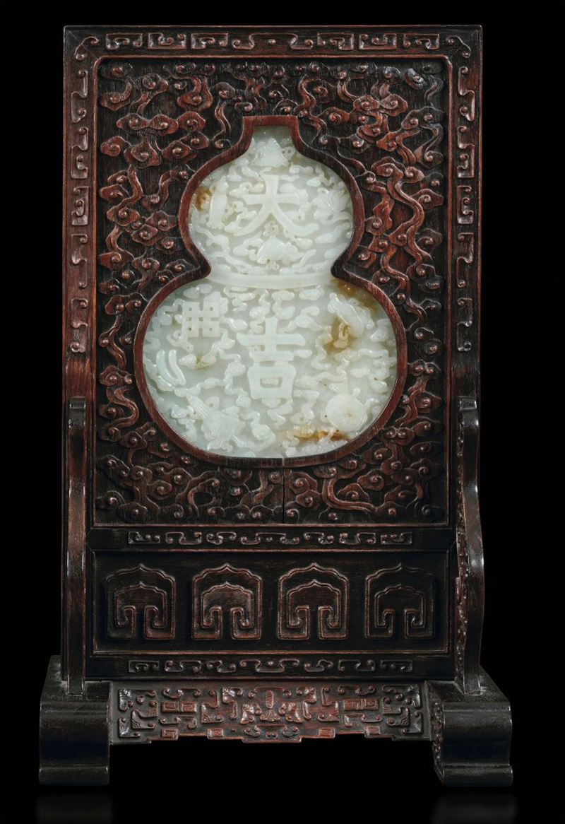 A table screen, China, 20th century  - Auction Fine Chinese Works of Art - Cambi Casa d'Aste