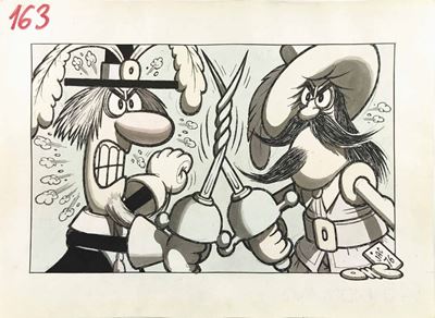 Benito Jacovitti (1923-1977)il Salgarone