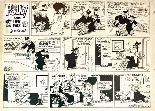 Cliff Sterrett (1883 – 1964) Polly and Her Pals