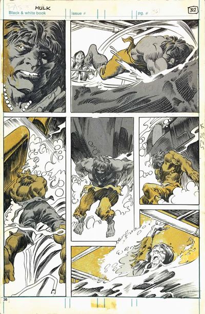 Gene Colan – Alfredo Alcala (1923-2011) (1925-2000)the Hulk