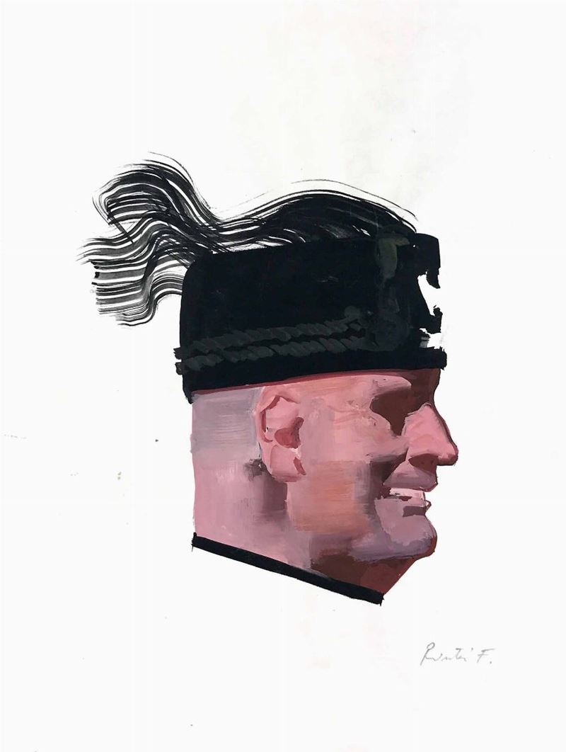 Ferenc Pinter (1931-2008) Mussolini  - Asta I Maestri del Fumetto e dell'Illustrazione - Cambi Casa d'Aste