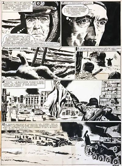 Attilio Micheluzzi (1930 – 1990)stalingrado, su Testi di Mino Milani
