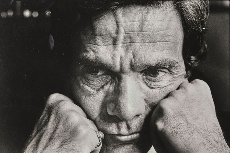 Sandro Becchetti (1935) P.P.Pasolini, 1972  - Asta Fotografia - Cambi Casa d'Aste