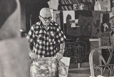 René Burri (1933-2014)le Corbusier, 1960