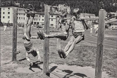 Leonard Freed (1929-2006)suisse Environs De Saint Moritz