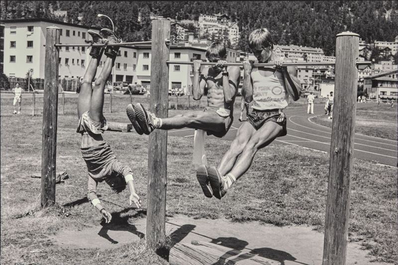 Leonard Freed (1929-2006) Suisse environs de saint Moritz  - Asta Fotografia - Cambi Casa d'Aste