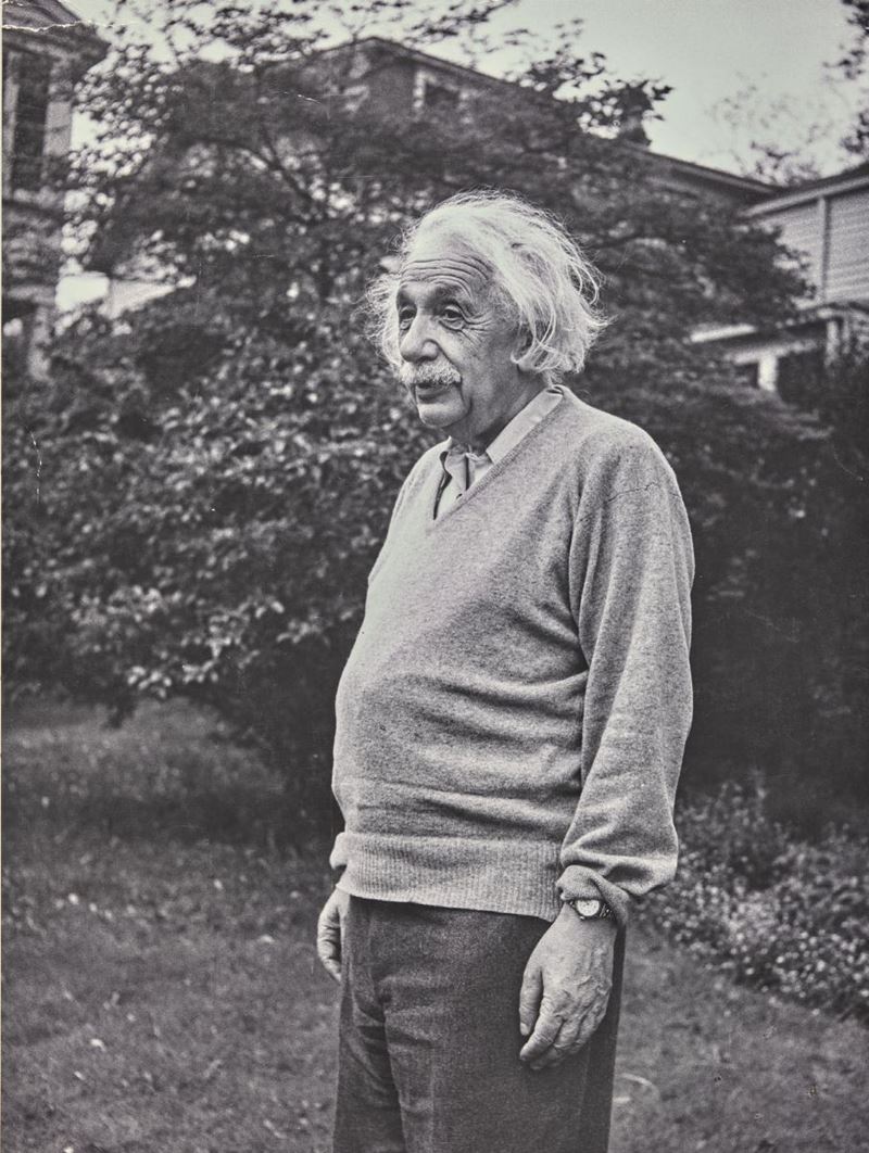 Ernst Haas (1921-1986) Albert Einstein  - Auction Photography - Cambi Casa d'Aste