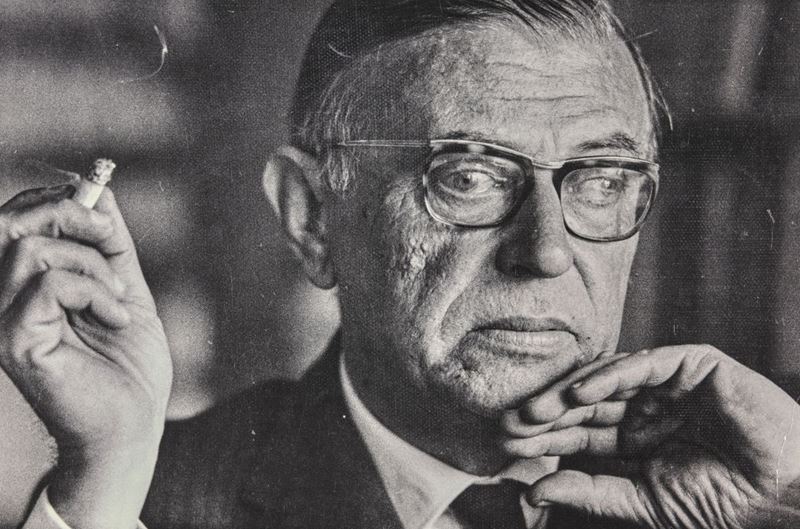 Leon Herschtritt (1936) J.P. Sartre  - Asta Fotografia - Cambi Casa d'Aste