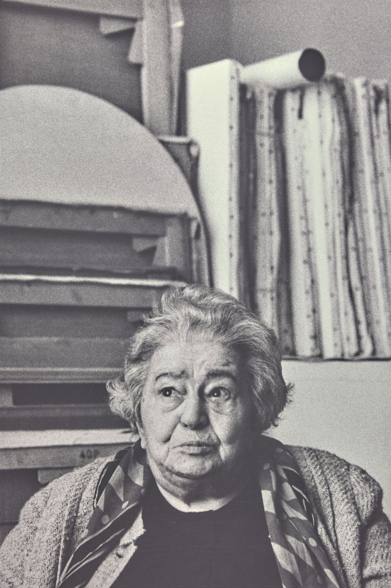 Monique Jacot (1934) Sonia Delaunay, Paris, 1974  - Asta Fotografia - Cambi Casa d'Aste