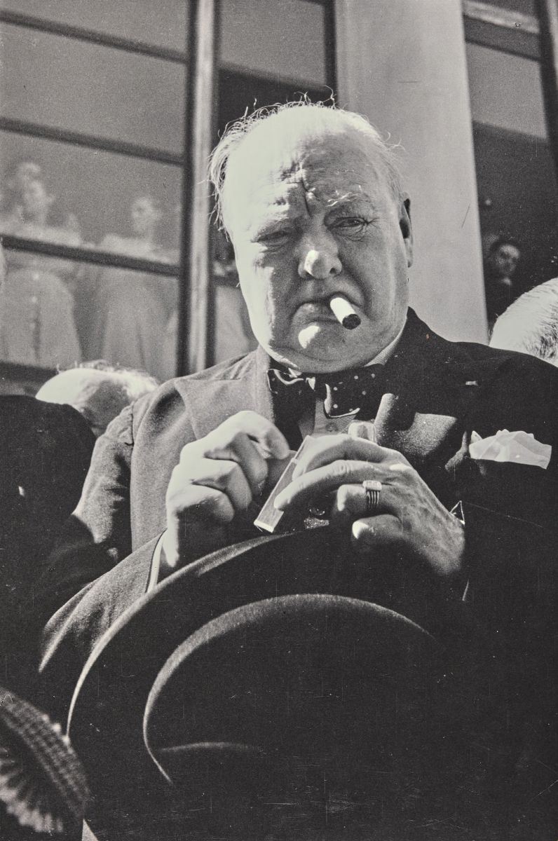 David Seymour (1911-1956) Churchill  - Asta Fotografia - Cambi Casa d'Aste