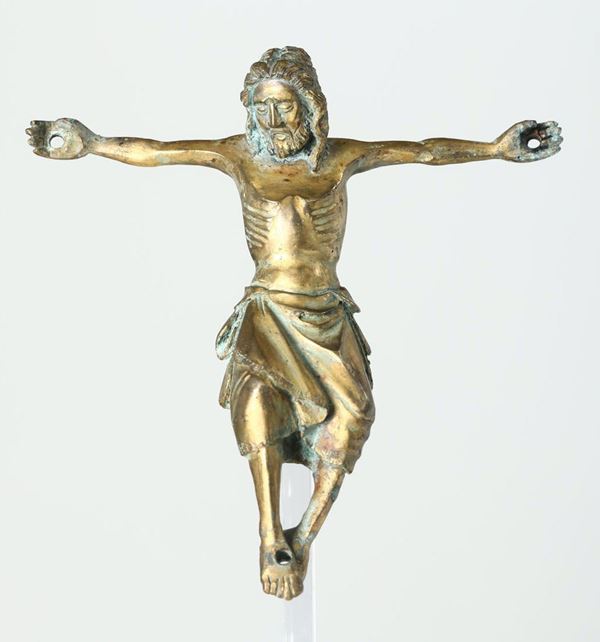 Corpus Christi Bronzo fuso e cesellato Arte gotica italiana del XIV-XV secolo
