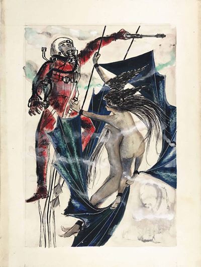 Guido Crepax (1933-2003)le Valchirie dello Spazio