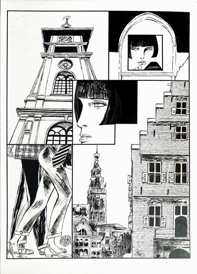 Guido Crepax (1933-2003)valentina e le Altre