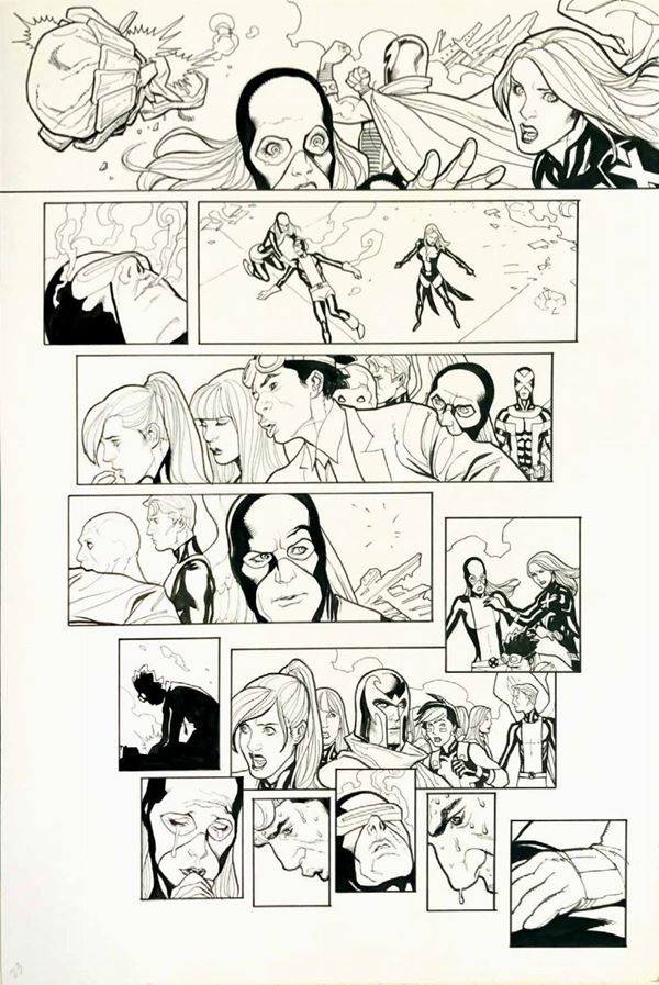Frank Cho (1971) X-men the battle of the Atom #1