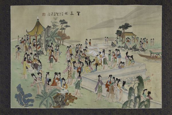 Sutra in legno e carta dorata, Tibet, XIX secolo - Asta Chinese Works of  Art - Cambi Casa d'Aste