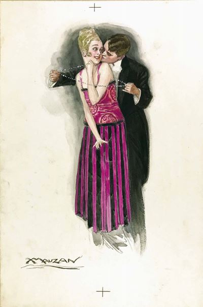 Achille Luciano Mauzan (1883 – 1952)seduzione
