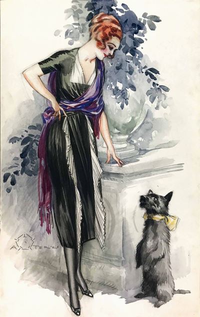 Aleardo Terzi (1870- 1943)il Cagnolino