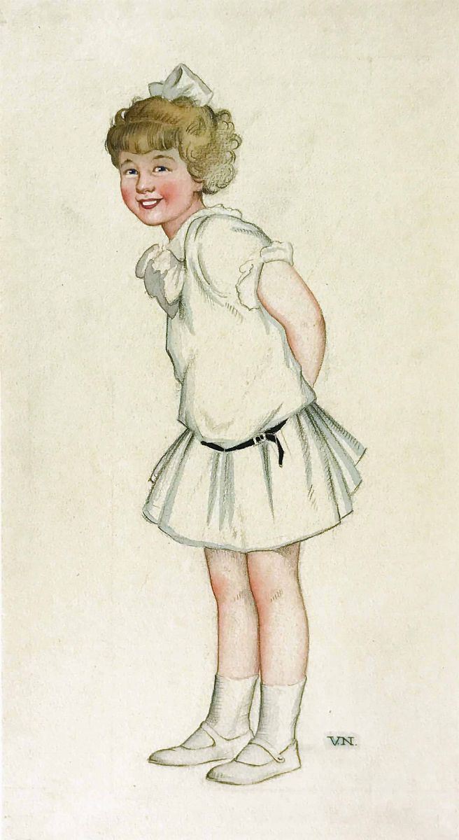 Nicouline Vsevolode (1890 - 1968) Alba dorata  - Asta I Maestri del Fumetto e dell'Illustrazione - Cambi Casa d'Aste