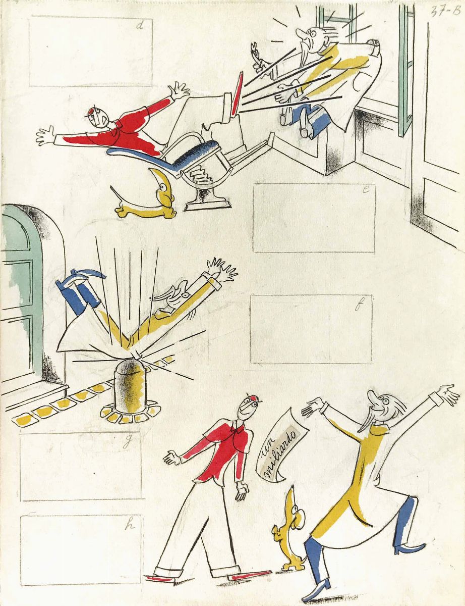 Sto Sergio Tofano (1886-1973)bonaventura e la Sciatica