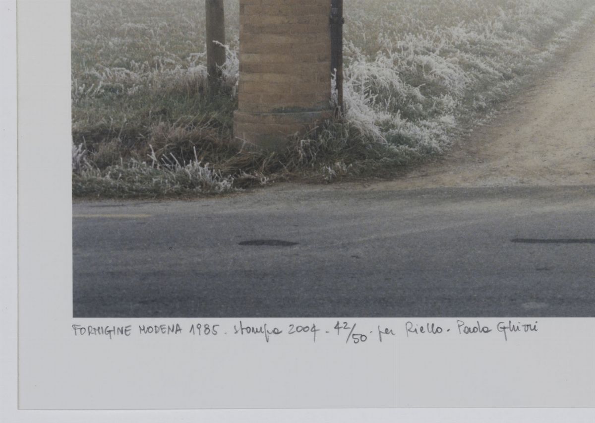 Luigi Ghirri (1943-1992)formigine Modena – Ingresso Casa Colonica da il Profilo delle Nuvole, 198...