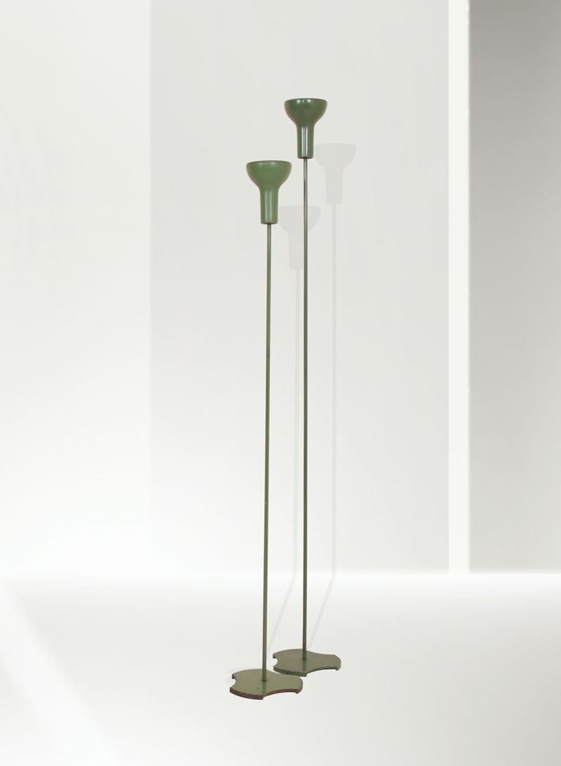 G. Sarfatti, two 1073 lamps, Arteluce, 1956  - Auction Fine Design - Cambi Casa d'Aste