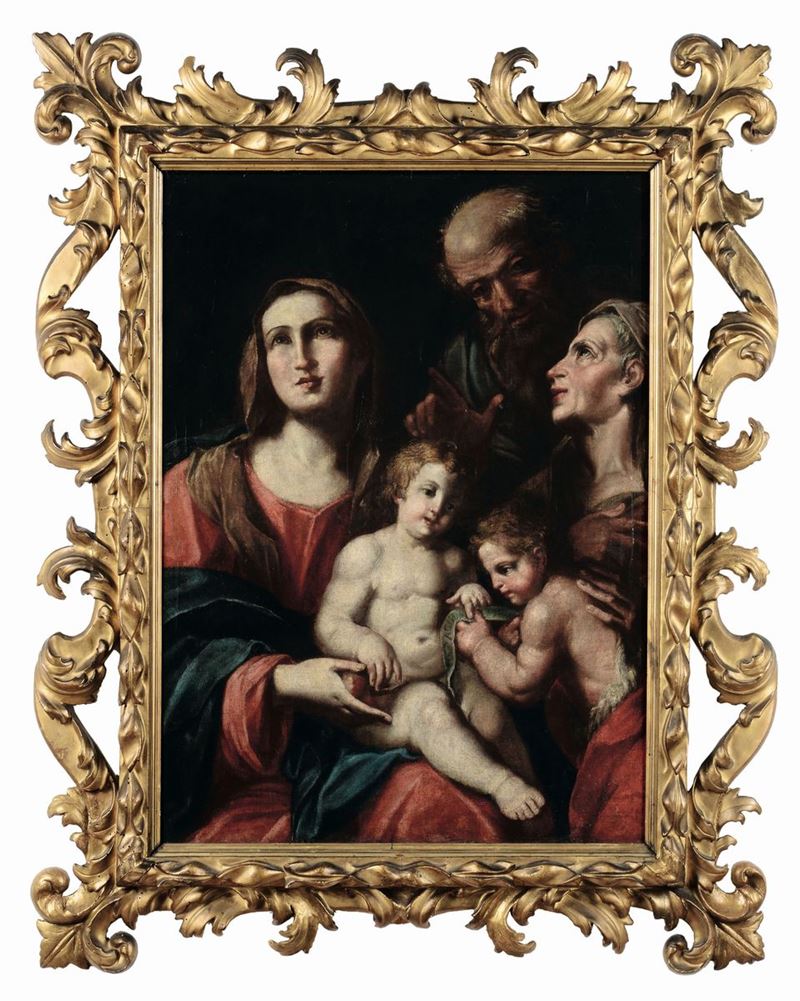 Giovanni Maria Viani (1636-1700) Sacra Famiglia  - Asta Fine Art - Cambi Casa d'Aste