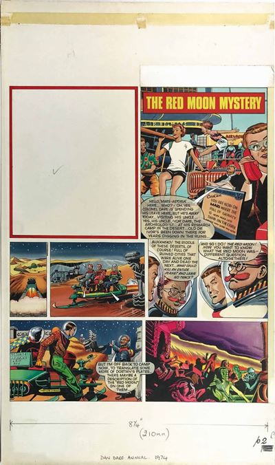 Dan Dare The Red Moon Mistery
