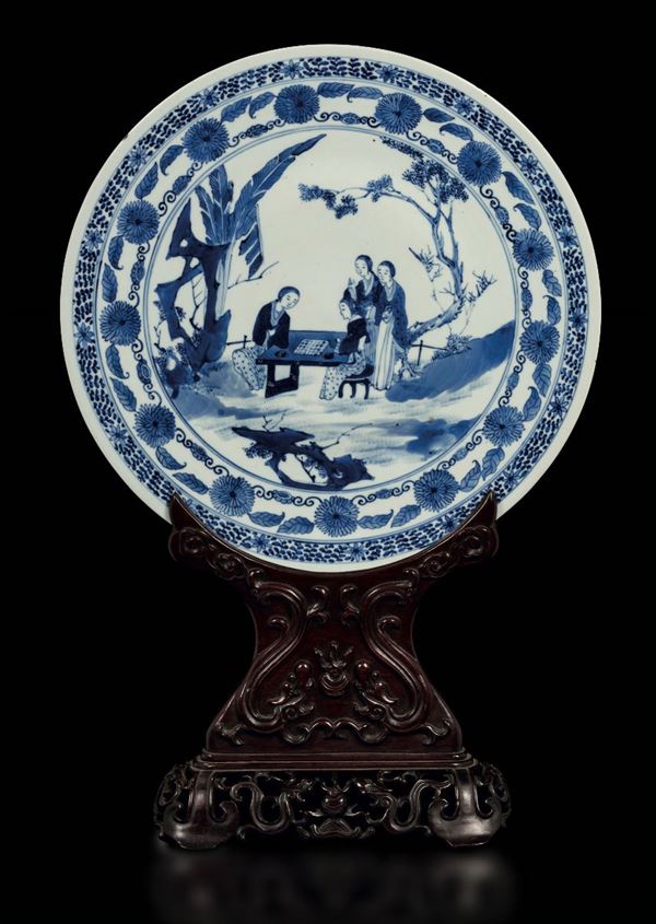 A porcelain plate, China, Guanxu period