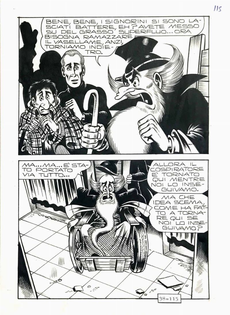 Magnus Roberto Raviola (1939-1996) Alan Ford – “Le Grandi Vacanze”  - Auction The Masters of Comics and Illustration - Cambi Casa d'Aste