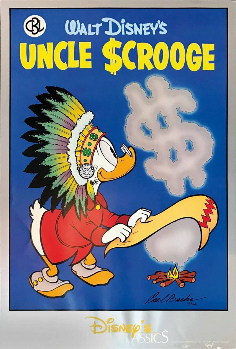 Carl Barks (1901 – 2000) Uncle Scrooge  - Asta I Maestri del Fumetto e dell'Illustrazione - Cambi Casa d'Aste