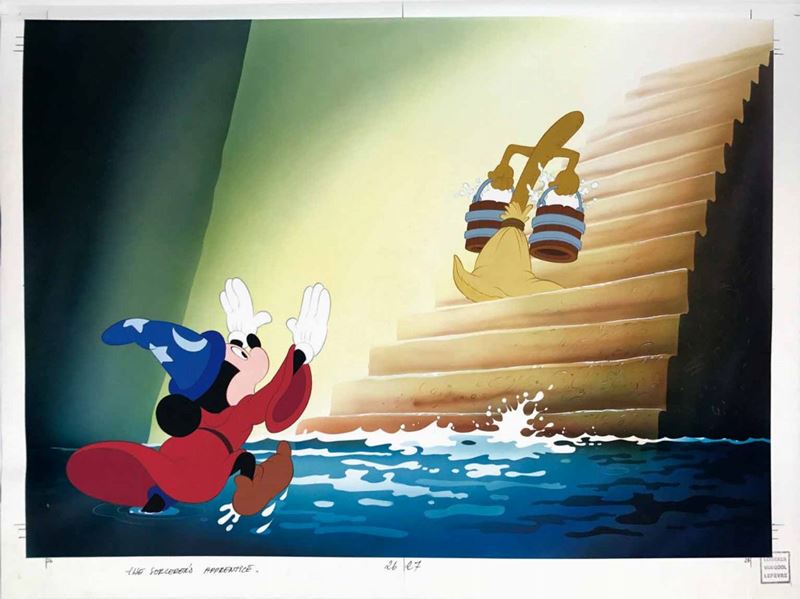 Studio Disney The sorcerer’s apprentice  - Asta I Maestri del Fumetto e dell'Illustrazione - Cambi Casa d'Aste