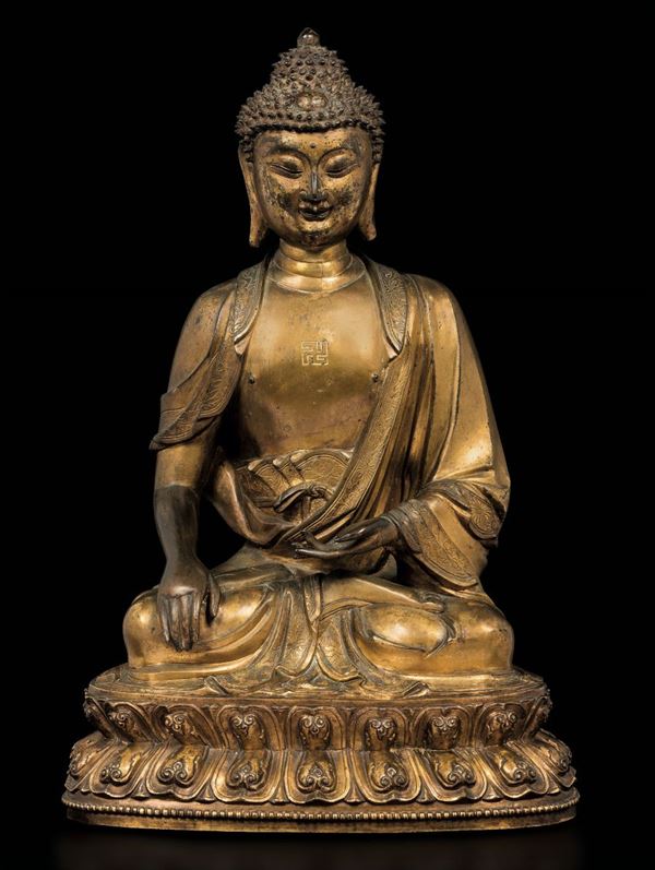 Buddha Sakyamuni, China, Ming Dynasty