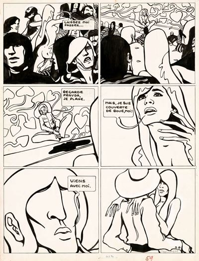 Guy Peellaert (1934-2008)pravda la Survireuse, Testi di Pascal Thomas