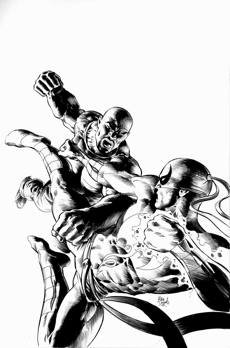 Mike Deodato (1963) Iron Fist  - Auction The Masters of Comics and Illustration - Cambi Casa d'Aste