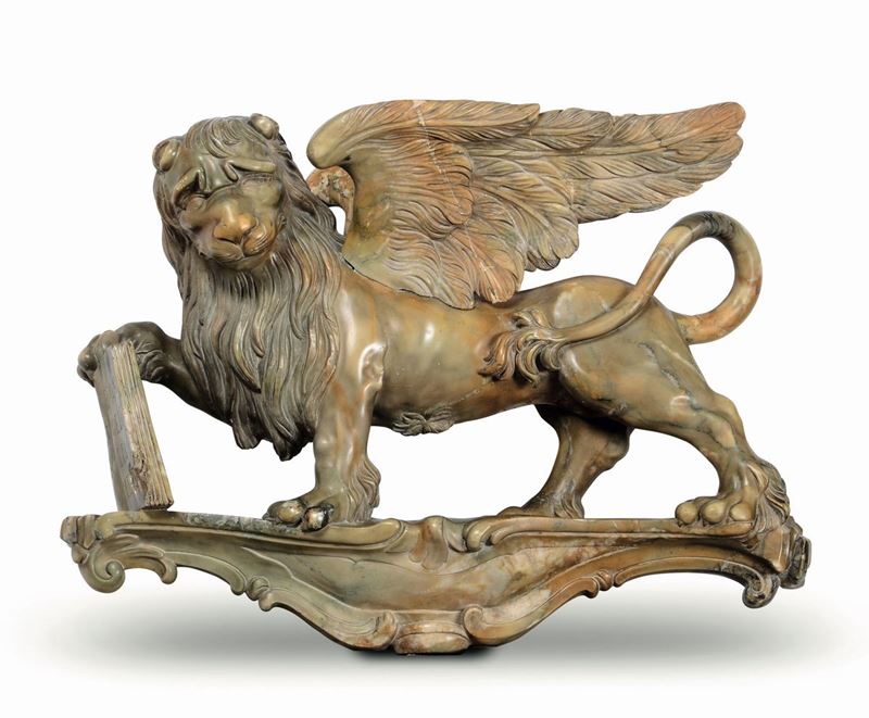 A Lion of Venice, Veneto, 17-18th century  - Auction Fine Art - Cambi Casa d'Aste