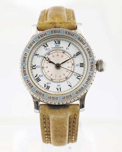 Longines - Orologio da Polso, in Acciaio, Automatico, Impermeabile con Fibbia Originale. Realizza...