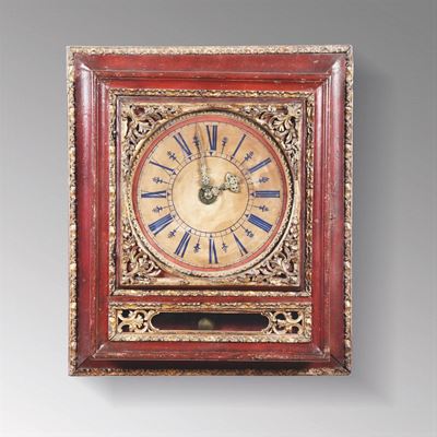 Orologio a Pendolo da Muro Modello “maltese”. Isola di Malta, Metà del XVIII Secolo