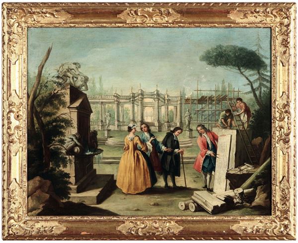 Francesco Zugno (1709-1787) Costruzione della casa per gli sposi novelli