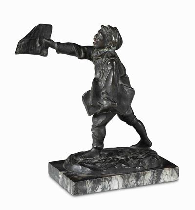 Fonditore del XIX-XX Secolovenditore di Giornali