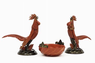 Napoleone Martinuzzi (1892-1977) Barovier Ferro Seguso, Murano, 1936 Ca