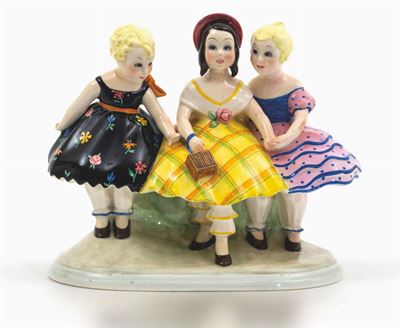 Lenci, 1935 Catre Bambine