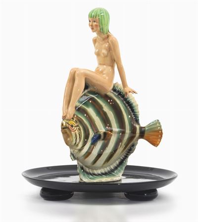 Helen Konig Scavini (1886-1974), Lenci, 1940 Casirenetta e Cattivo Pesce