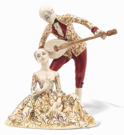 Fanni Giuntoli (1926-1970), Lenci, 1950 Caserenata Veneziana