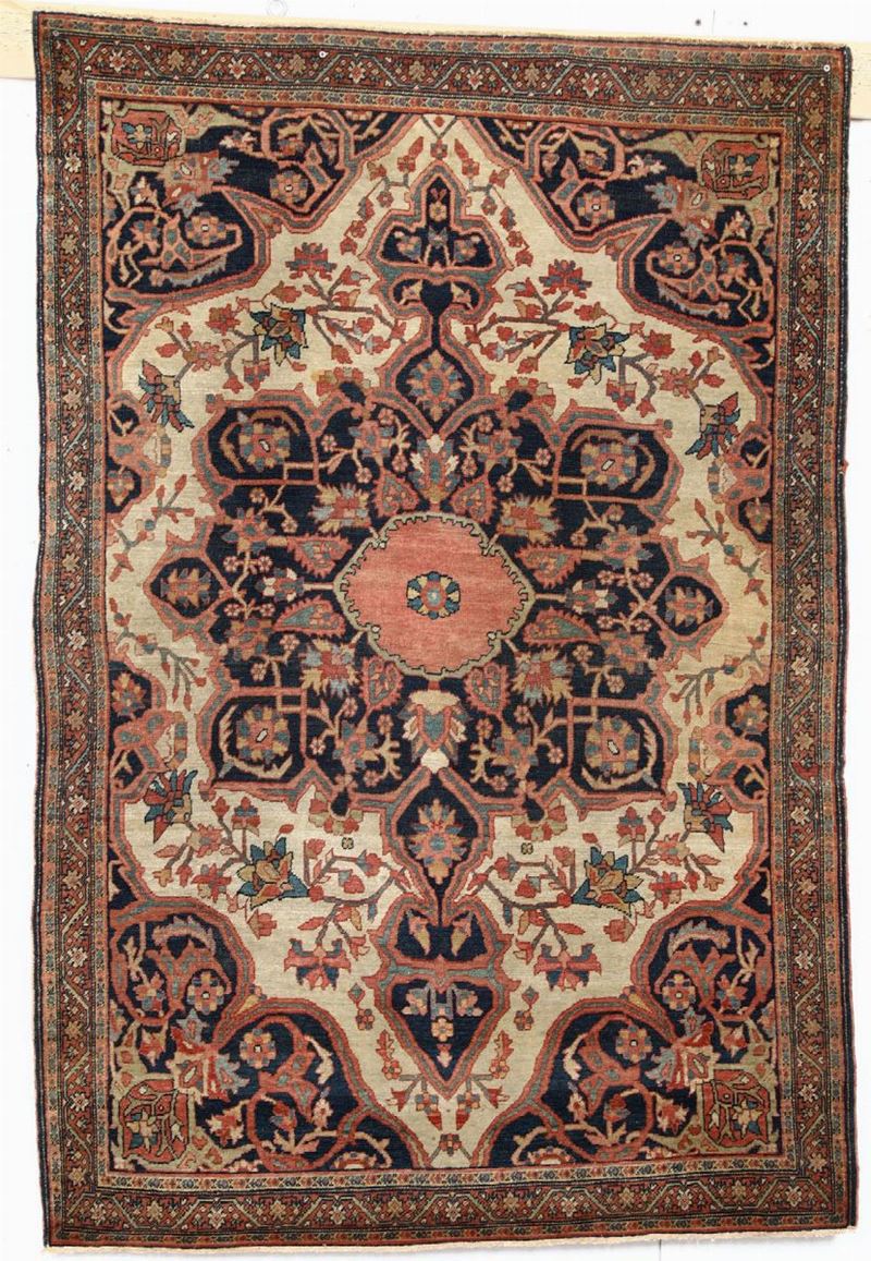Tappeto persiano Sarouk fine XIX secolo  - Auction Carpets - Time Auction - Cambi Casa d'Aste