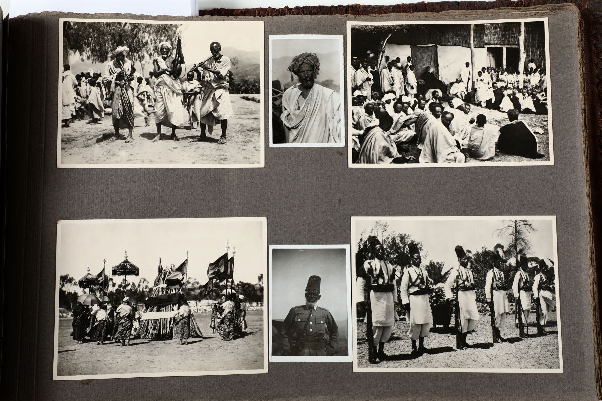 Etiopia-fotografiaraccolta di Oltre 200 Fotografie di Vario Formato, Relative alla Guerra di Etio...